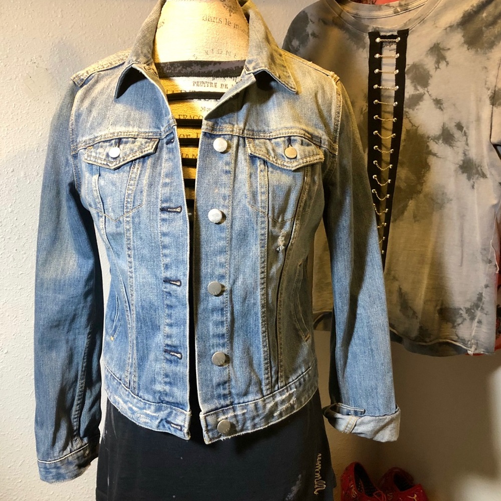 1969 Gap Distressed Jean Jacket